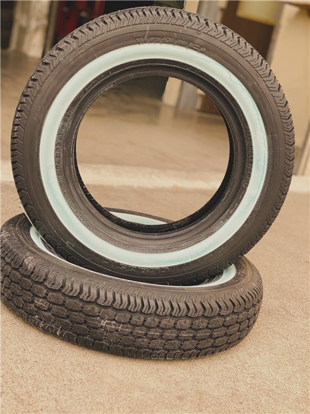 155/80r13 Tornel Classic wsw 79S *SHAVED WHITEWALLS